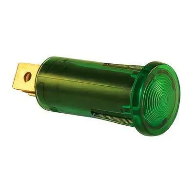 Green Warning Light – 16 Amp, 12V with 2 Lucar Terminals