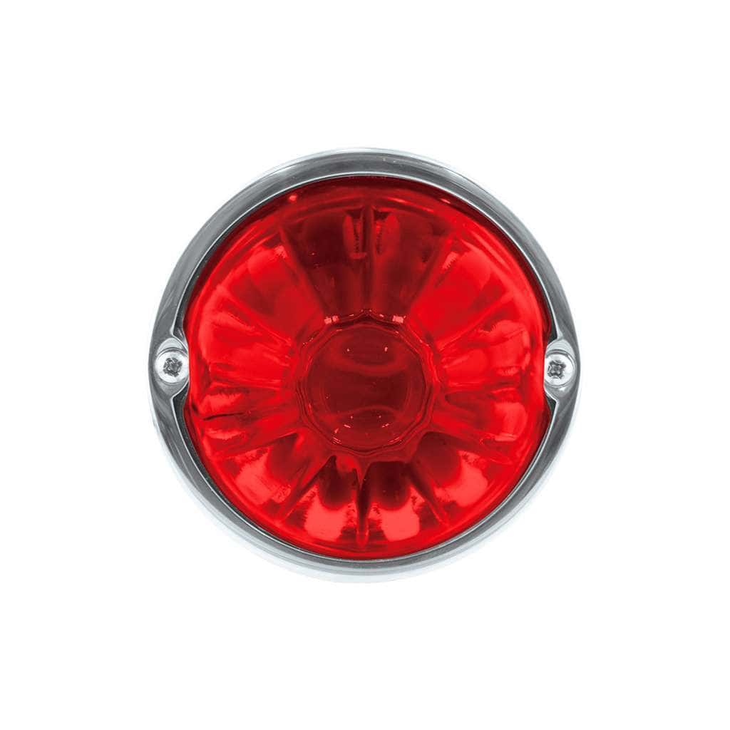 Dual Function Glass Watermelon Flush Mount Kit – Red Led/Lens 4 Dual Function Glass Watermelon Flush Mount Kit – Red LED/Lens