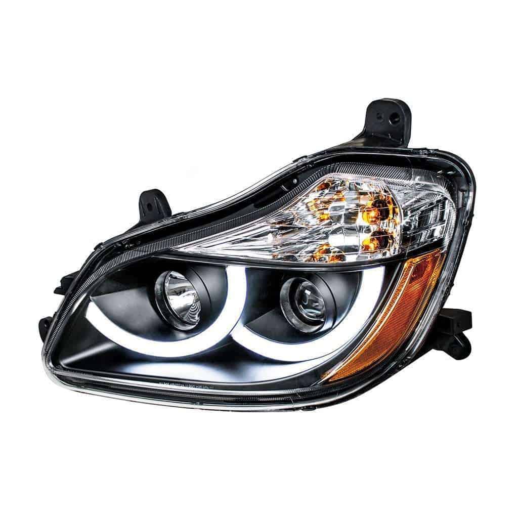 Kenworth T680 Projector Headlights w/ LED Position Light (2013–2021)