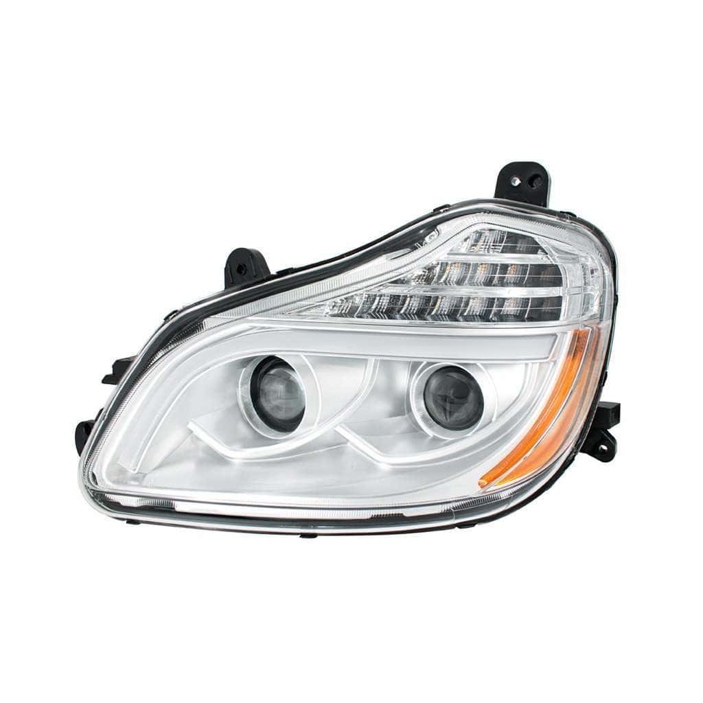 8 LED Projection Headlight for 2013-2021 Kenworth T680-Chrome