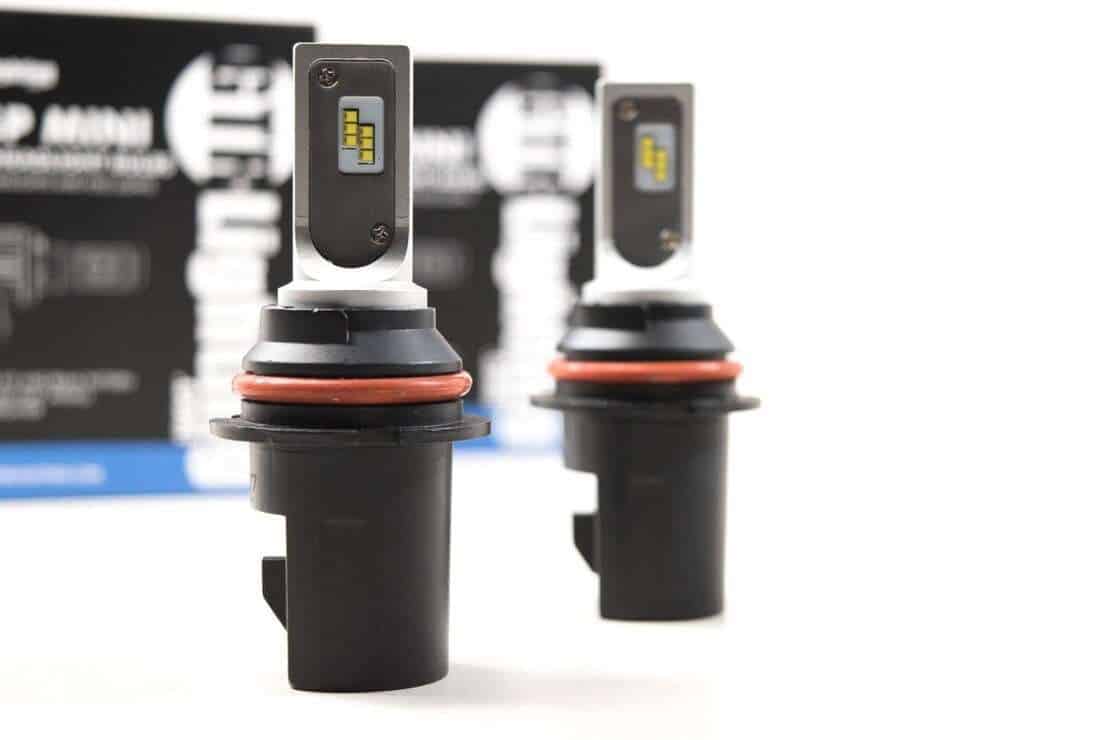 9007 LED Bulbs | GTR Lighting CSP Mini | 2,500 Lumens | 6000K Cool White