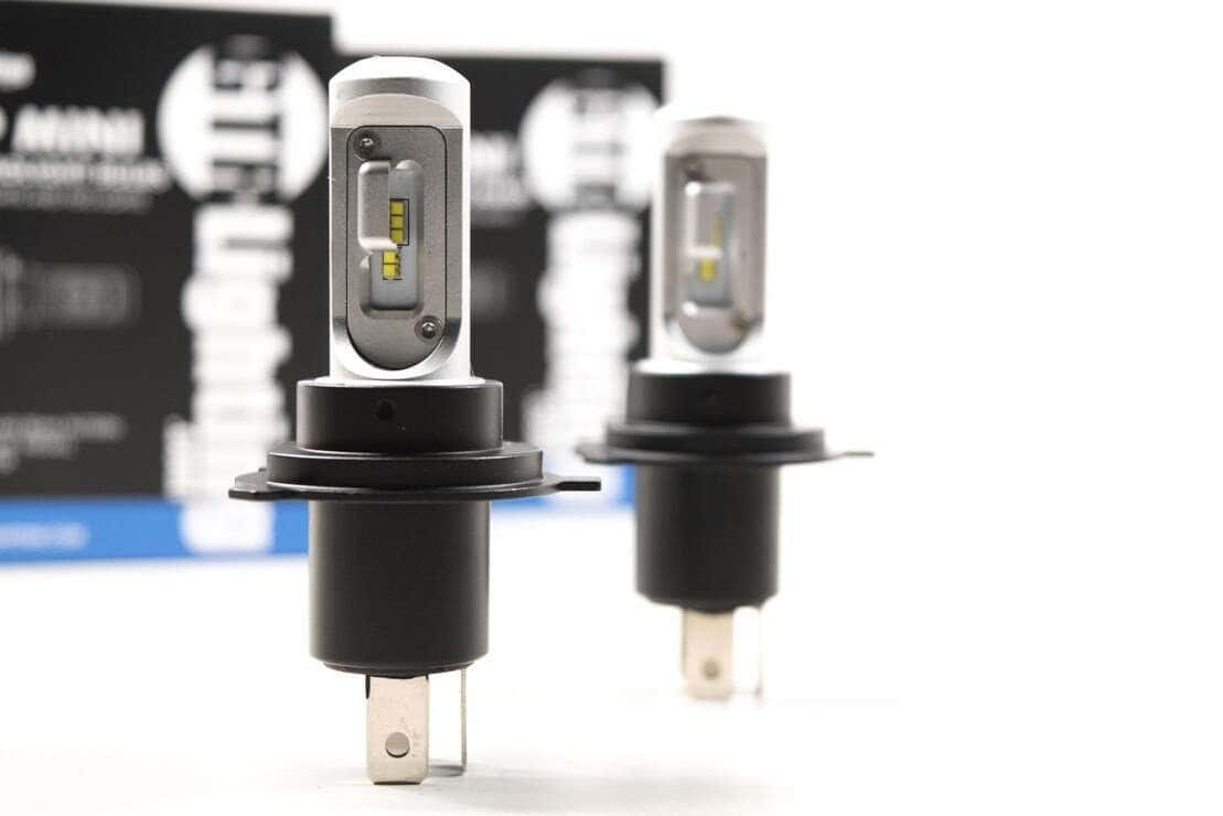 H4 LED Bulbs | GTR Lighting CSP Mini | 2,500 Lumens | 6000K Cool White