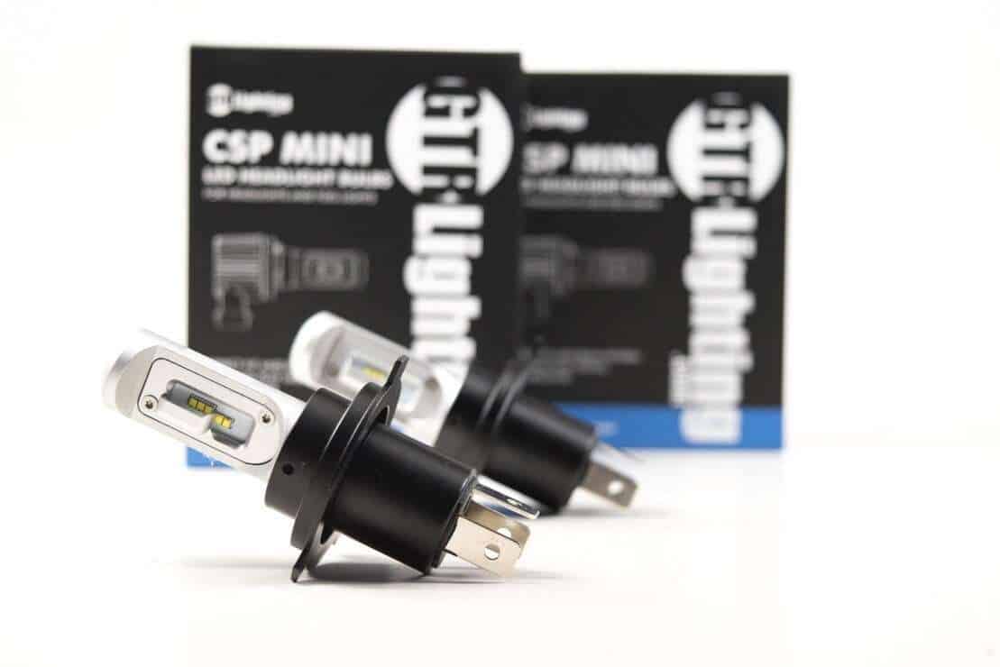 H4 LED Bulbs | GTR Lighting CSP Mini | 2,500 Lumens | 6000K Cool White