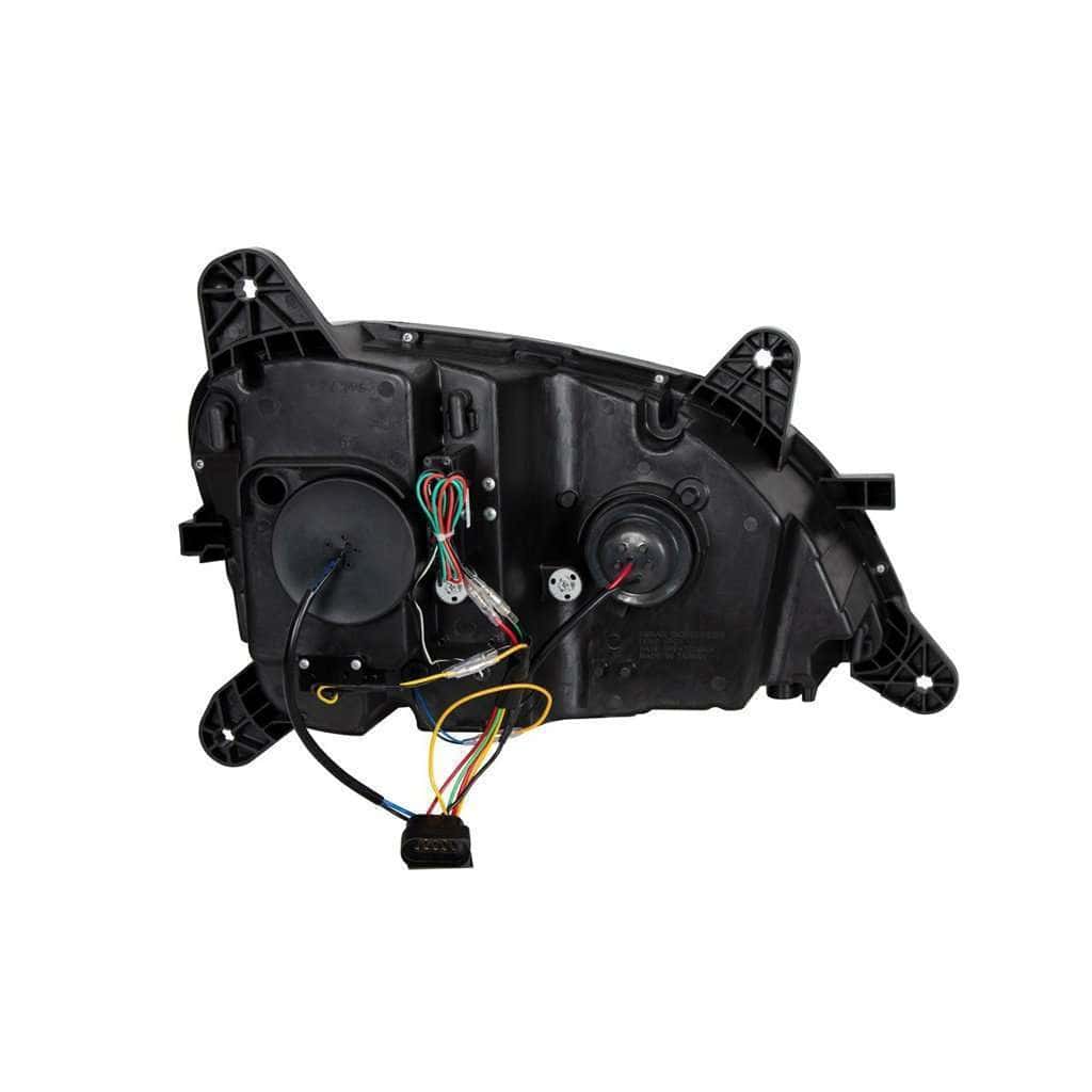 Peterbilt 579 Blackout Projection Headlights With Led Drl &Amp; Sequential Turn Signal 8 Peterbilt 579 Projection Headlight with LED Sequential Turn & DRL (12-21)-Black