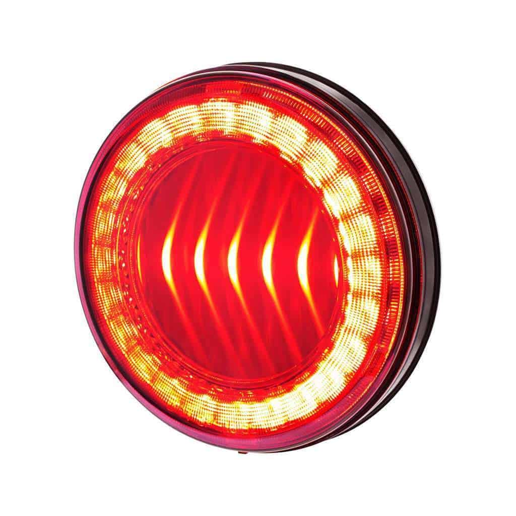 30 Led 4&Quot; Round Lumos Light I-Series (Stop/Turn/Tail)-Red Led/Red Lens 3 30 LED 4" Round Lumos Light I-Series (Stop/Turn/Tail)-Red LED/Red Lens