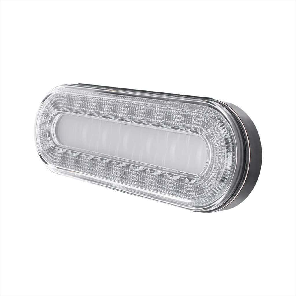 30 Led 6&Quot; Oval Lumos Light I-Series (Stop/Turn/Tail)-Red Led/Clear Lens 4 30 LED 6" Oval Lumos Light I-Series (Stop/Turn/Tail)-Red LED/Clear Lens