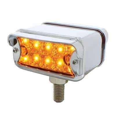 20 Led Dual Function Reflector Double Face Light Amber/Red Led-T-Mount-Amber Lens 1 20 LED Dual Function Reflector Double Face Light Amber/Red LED-T-Mount-Amber Lens