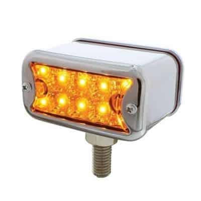 20 Led Dual Function Reflector Double Face Light Amber/Red Led-T-Mount-Amber Lens 3 20 LED Dual Function Reflector Double Face Light Amber/Red LED-T-Mount-Amber Lens