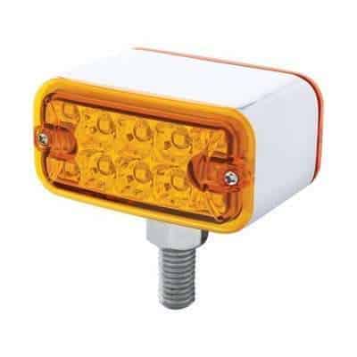20 Led Dual Function Reflector Double Face Light Amber/Red Led-T-Mount-Amber Lens 6 20 LED Dual Function Reflector Double Face Light Amber/Red LED-T-Mount-Amber Lens
