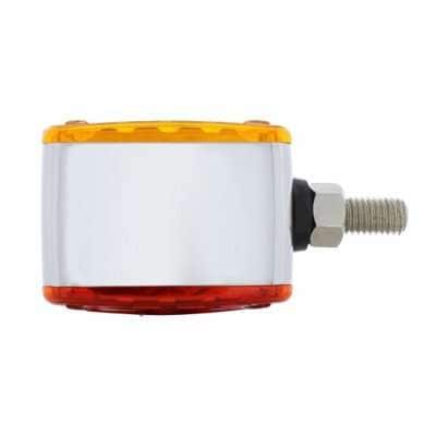20 Led Dual Function Reflector Double Face Light Amber/Red Led-Horizontal Mount-Amber Lens 7 20 LED Dual Function Reflector Double Face Light Amber/Red LED-Horizontal Mount-Amber Lens
