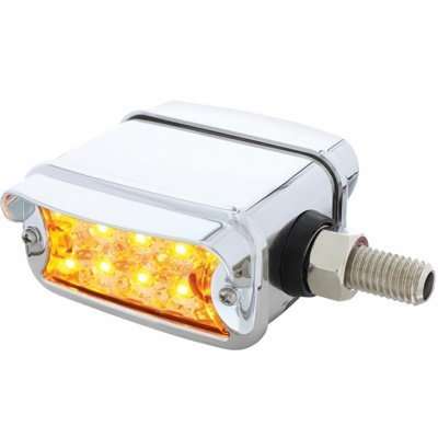 20 LED Dual Function Reflector Double Face Light - Horizontal Mount-Clear Lens