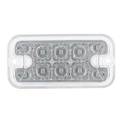 10 Led Dual Function Reflector Rectangular Light 4 10 LED Dual Function Reflector Rectangular Light