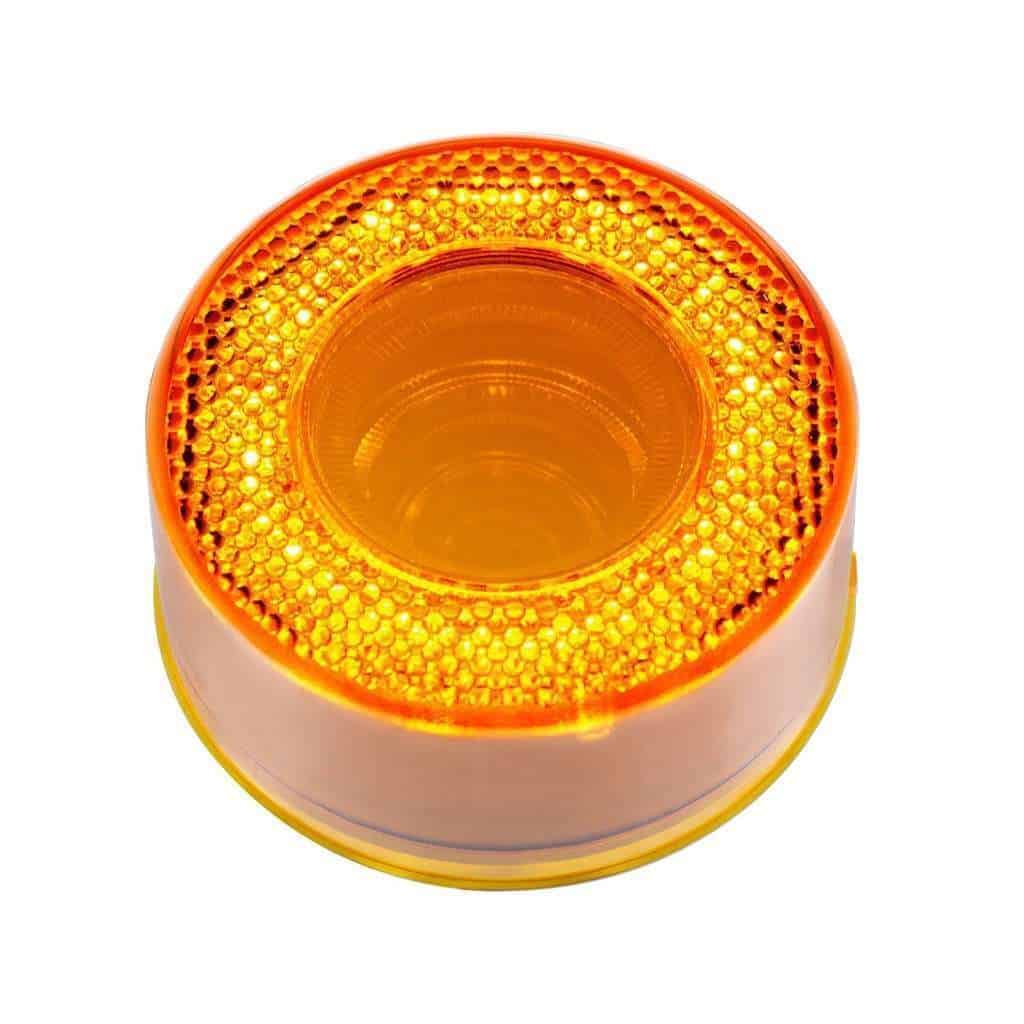 12 Led 2-1/2″ Mirage Light (Clearance/Marker)-Amber 3 12 LED 2-1/2″ Mirage Light (Clearance/Marker)-Amber LED/Amber Lens