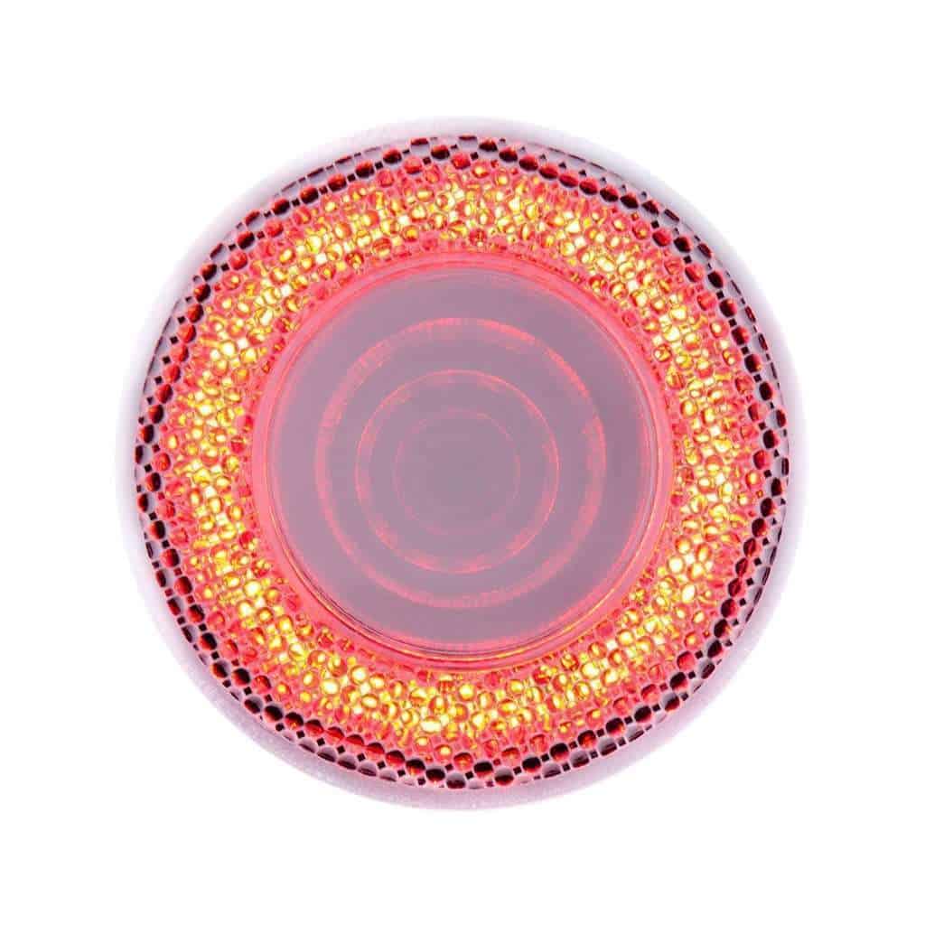 12 LED 2-1/2″ Mirage Light (Clearance/Marker)-Red LED/Clear Lens