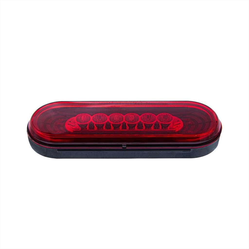 22 Led 6&Quot; Oval Abyss Light (Stop/Turn/Tail)-Red Led/Red Lens 4 22 LED 6" Oval Abyss Light (Stop/Turn/Tail)-Red LED/Red Lens