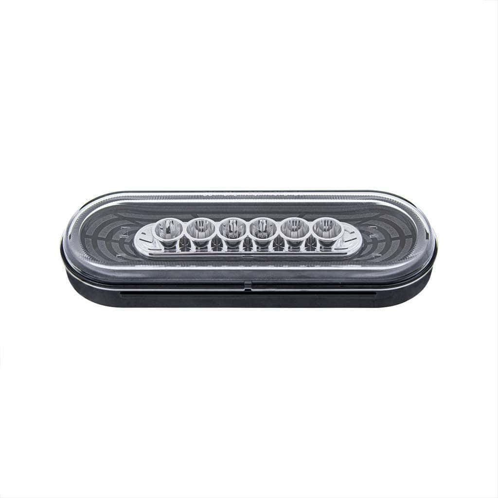 22 Led 6&Quot; Oval Abyss Light (Turn Signal) - Amber Led/Clear Lens 4 22 LED 6" Oval Abyss Light (Turn Signal) - Amber LED/Clear Lens