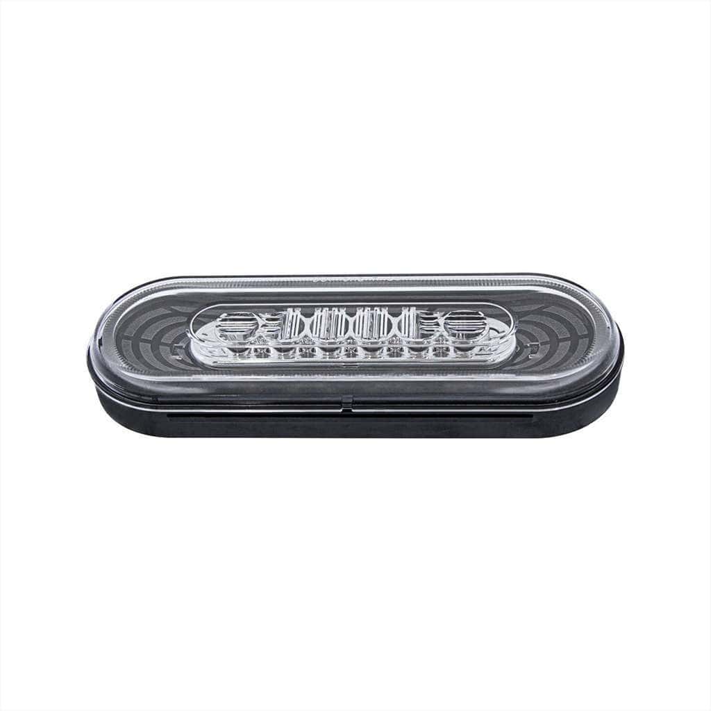 22 Led 6&Quot; Oval Abyss Light (Back-Up) - White Led/Clear Lens 4 22 LED 6" Oval Abyss Light (Back-Up) - White LED/Clear Lens