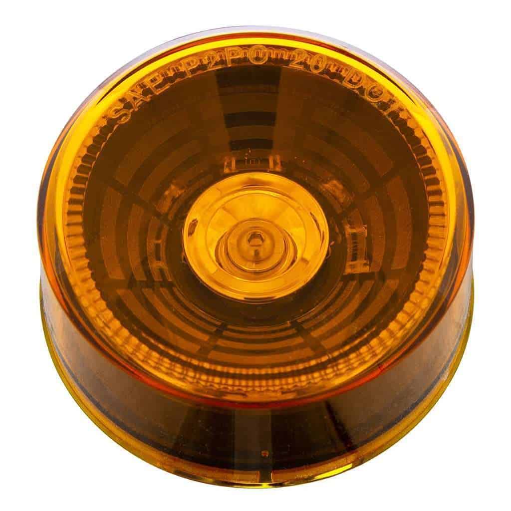 4 Led 2-1/2&Quot; Round Abyss Light (Clearance/Marker) – Amber Led/Amber Lens 4 4 LED 2-1/2" Round Abyss Light (Clearance/Marker) – Amber LED/Amber Lens
