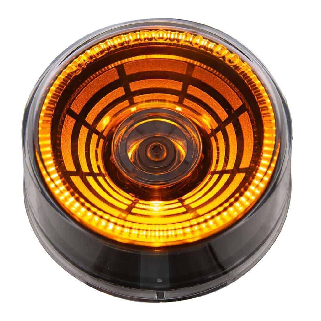 4 Led 2-1/2&Quot; Round Abyss Light (Clearance/Marker) – Amber Led/Clear Lens 3 4 LED 2-1/2" Round Abyss Light (Clearance/Marker) – Amber LED/Clear Lens
