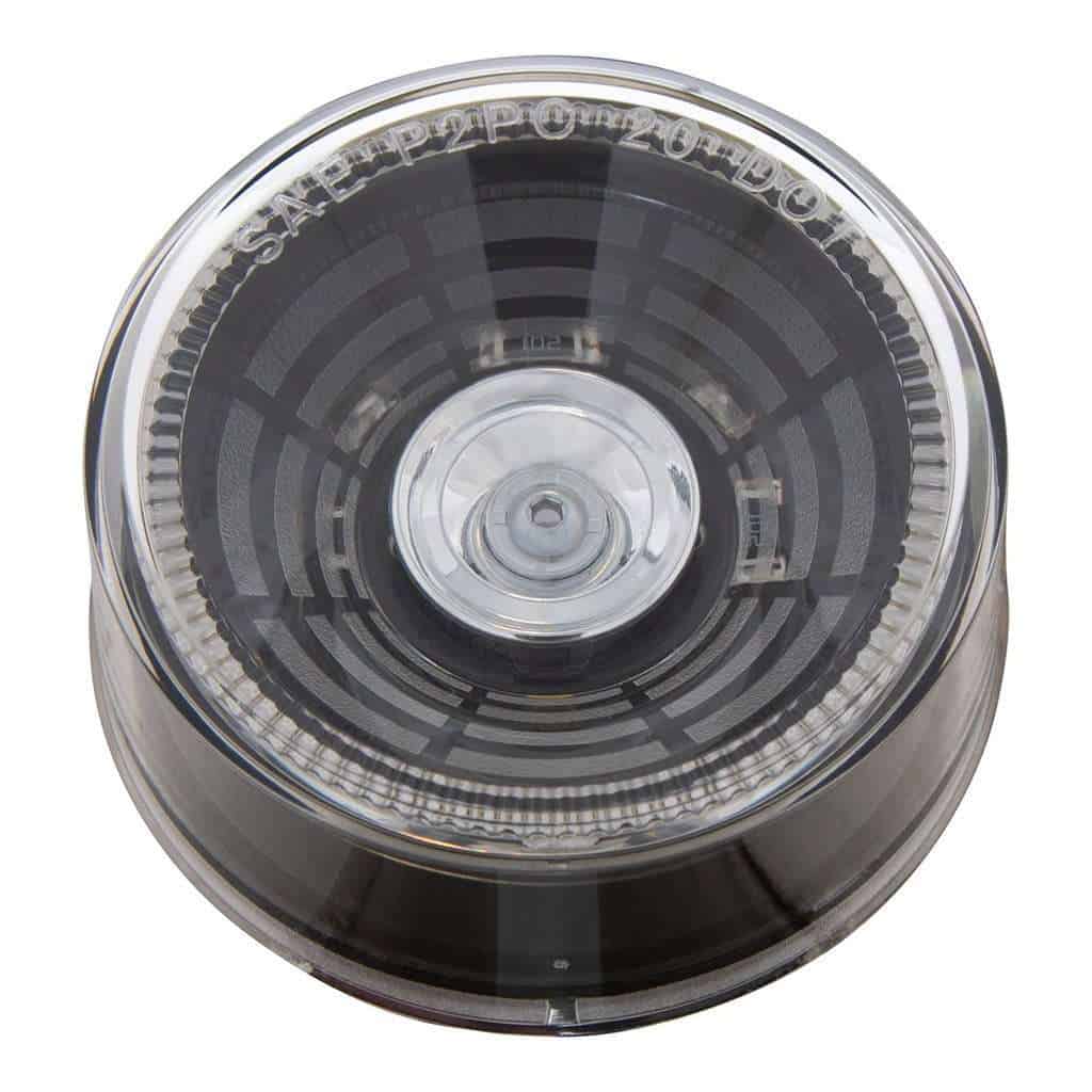 4 Led 2-1/2&Quot; Round Abyss Light (Clearance/Marker) – White Led/Clear Lens 4 4 LED 2-1/2" Round Abyss Light (Clearance/Marker) – White LED/Clear Lens