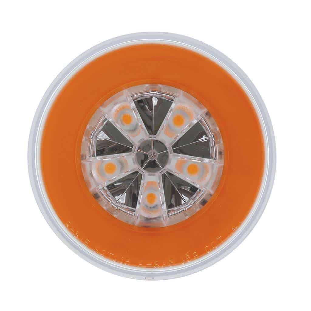 18 Led 4&Quot; Round Glolight Turn Signal – Amber Led/Amber Lens 4 18 LED 4" Round GloLight Turn Signal – Amber LED/Amber Lens