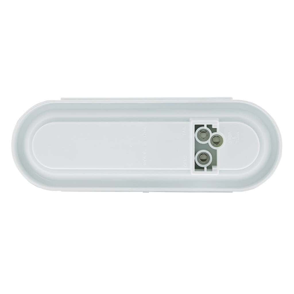 22 Led 6&Quot; Oval Glolight (Stop/Turn/Tail) - Red Led/Clear Lens 6 22 LED 6" Oval GloLight (Stop/Turn/Tail) - Red LED/Clear Lens