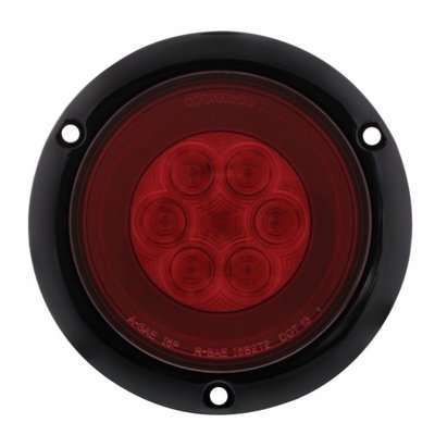 21 Led 4&Quot; Flange Mount Glolight (Stop/Turn/Tail) – Red Led/Red Lens 3 21 LED 4" Flange Mount GloLight Stop/Turn/Tail – Red LED/Red Lens