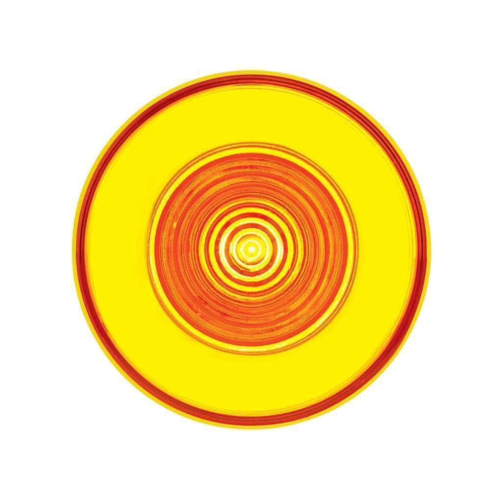 9 LED 2-1/2" Round GloLight (Clearance/Marker) - Amber LED/Amber Lens