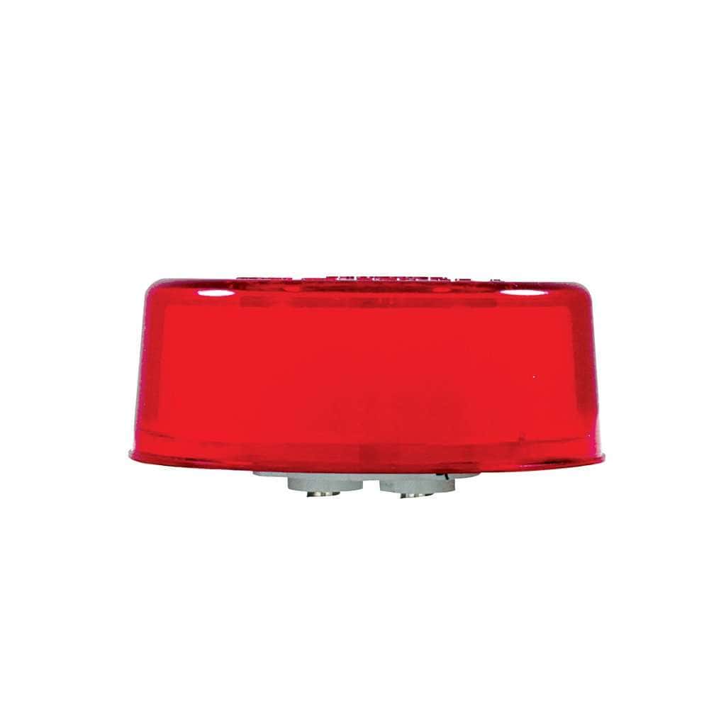 9 Led 2-1/2&Quot; Round Glolight (Clearance/Marker) - Red Led/Red Lens 4 9 LED 2-1/2" Round GloLight (Clearance/Marker) - Red LED/Red Lens