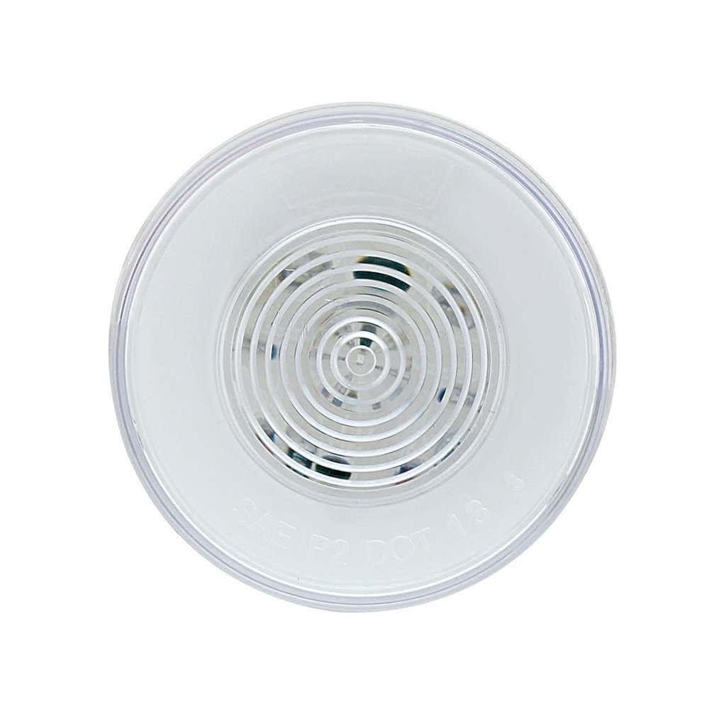 9 LED 2-1/2" Round GloLight (Clearance/Marker) - Amber LED/Clear Lens