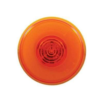 6 Led 2&Quot; Round Glolight (Clearance/Marker) - Amber Led/Amber Lens 2 6 LED 2" Round GloLight (Clearance/Marker) - Amber LED/Amber Lens