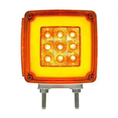 53 LED Double Stud Double Face GloLight with Side Marker (Turn Signal)