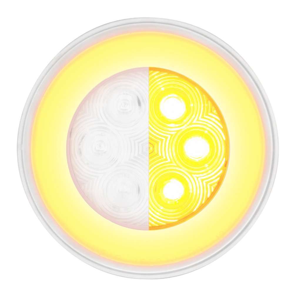 21 Led 4&Quot; Glolight Turn Signal – Amber Led/Clear Lens 3 21 LED 4" GloLight Turn Signal – Amber LED/Clear Lens