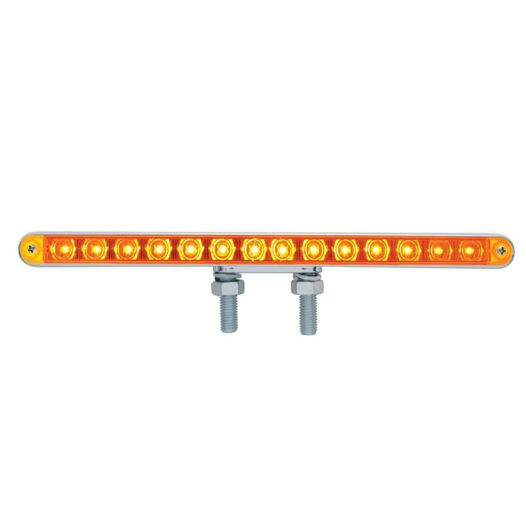28 LED 12″ Double Face Light Bar-Amber LED