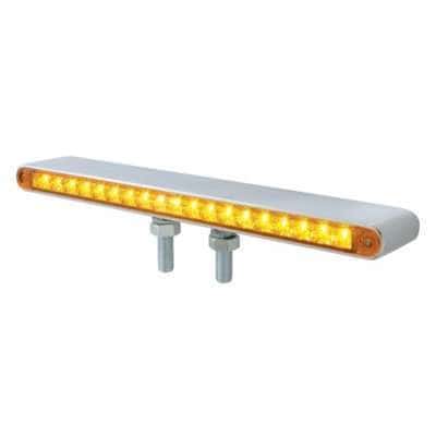 38 LED 12" Reflector Double Face Light Bar-Amber LED