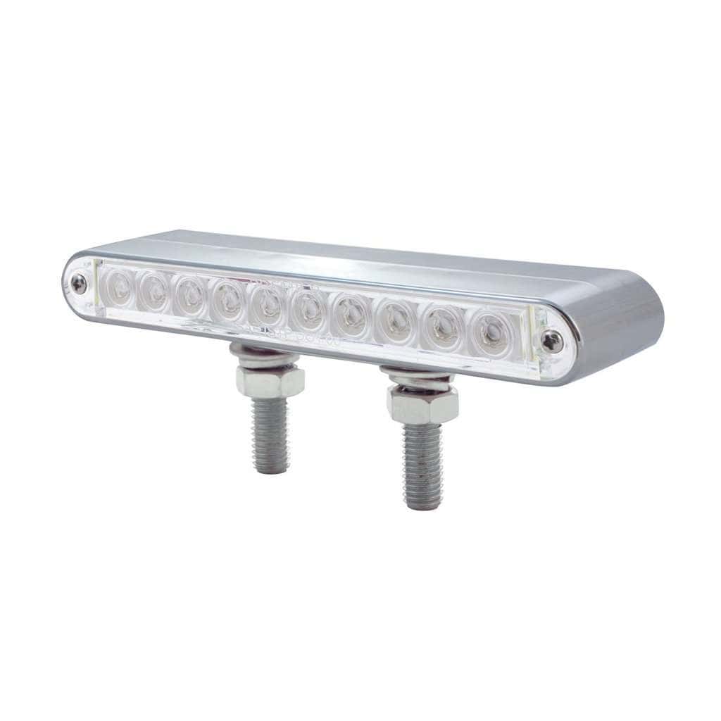 20 Led 6-1/2&Quot; Double Face Light Bar - Amber &Amp; Red Led/Clear Lens 3 20 LED 6-1/2" Double Face Light Bar - Amber & Red LED/Clear Lens