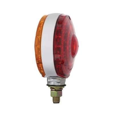 88 Led Single Stud Double Face Turn Signal Light-Amber/Red Led 11 88 LED Single Stud Double Face Turn Signal Light-Amber/Red LED
