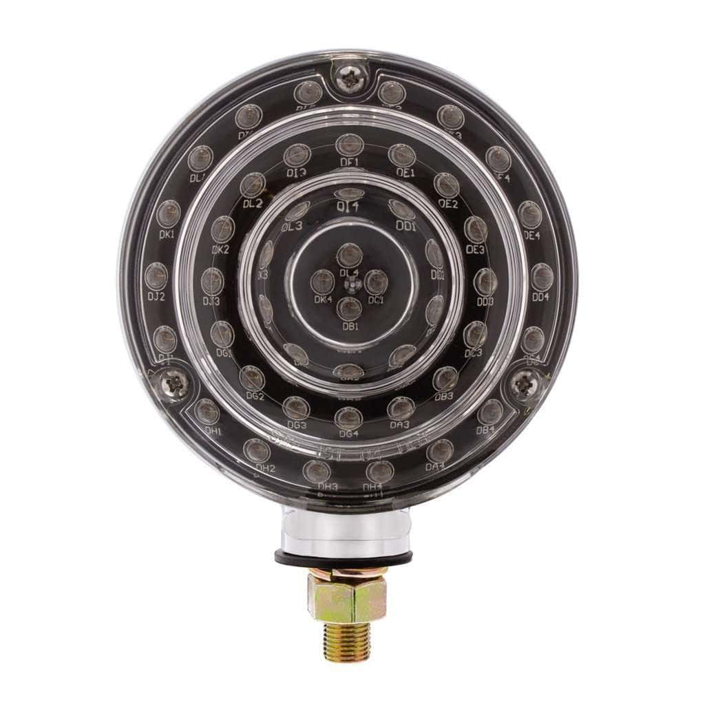 88 Led Single Stud Double Face Turn Signal Light-Amber/Red Led 3 88 LED Single Stud Double Face Turn Signal Light-Amber/Red LED