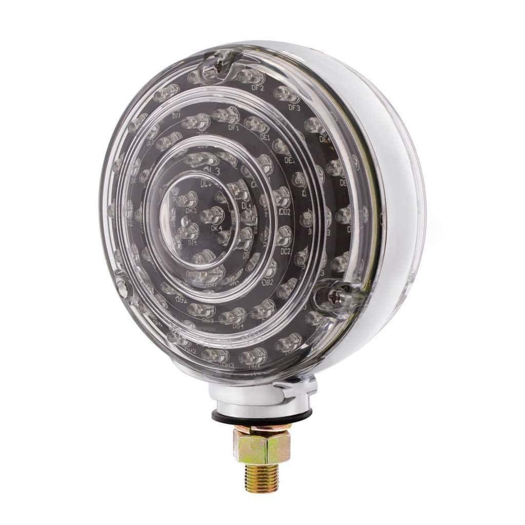 88 Led Single Stud Double Face Turn Signal Light-Amber/Red Led 5 88 LED Single Stud Double Face Turn Signal Light-Amber/Red LED