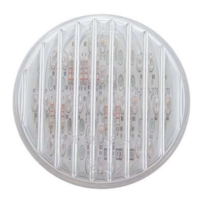 13 LED 2-1/2" Round Clearance/Marker Light-Amber LED/Clear Lens