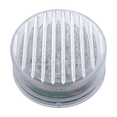 13 Led Round Clearance/Marker Light - Amber Led/Clear Lens 3 13 LED 2-1/2" Round Clearance/Marker Light-Amber LED/Clear Lens