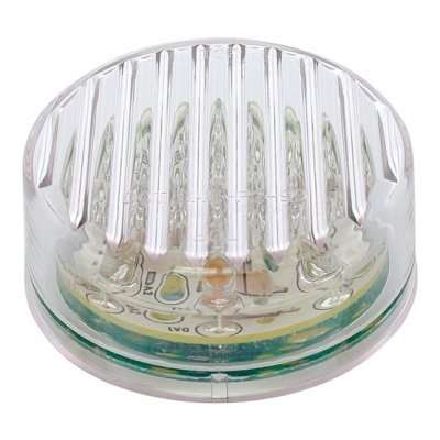13 Led Round Clearance/Marker Light - Red Led/Clear Lens 3 13 LED 2-1/2" Round Clearance/Marker Light-Red LED/Clear Lens