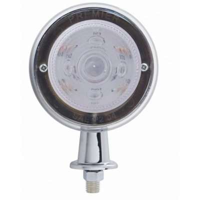 13 LED 1-1/8" Arm Honda Light Kit - Amber LED/Clear Lens
