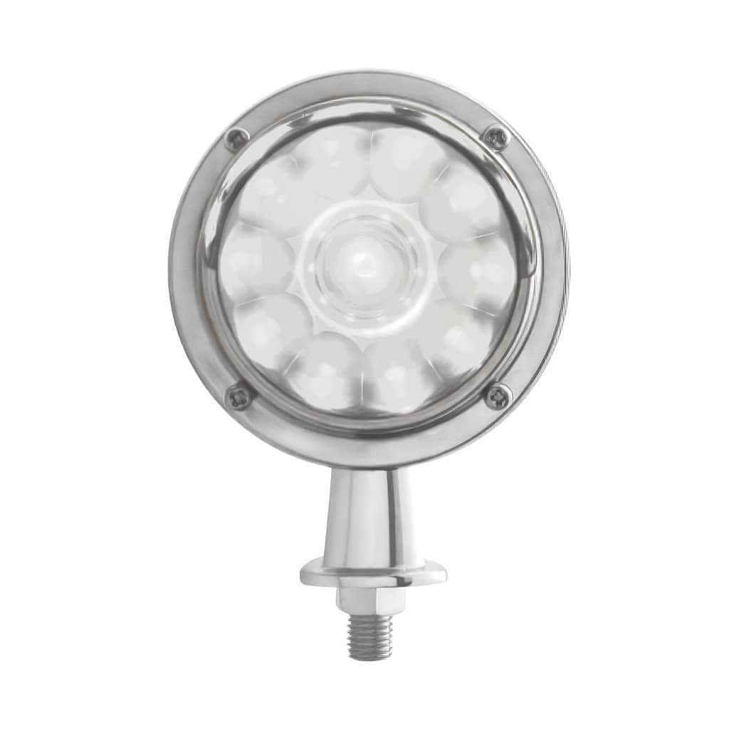 11 Led Honda Watermelon Light Kit W/Visor – 1-1/8&Quot; Arm 5 11 LED 1-1/8" Arm Watermelon Honda Light Kit With Visor - Amber LED