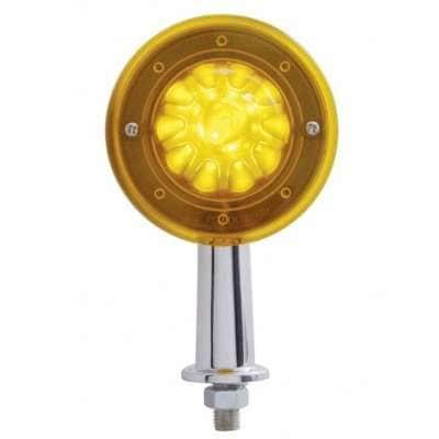 13 LED 2-1/8" Arm Watermelon Honda Light Kit - Amber LED/Amber Lens