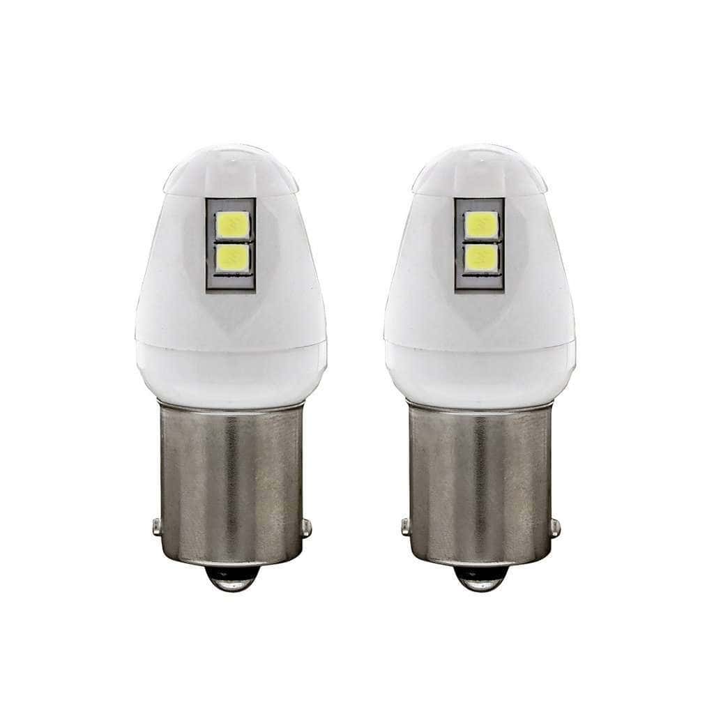 High Power 8 Led 1156 Type Bulb (Pair)-White 4 High Power 8 LED 1156 Type Bulb (Pair)-White