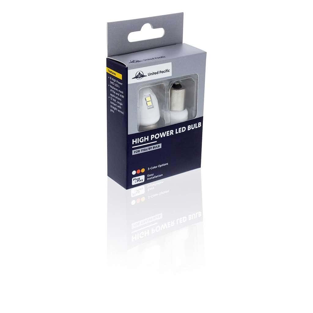 High Power 8 Led 1156 Type Bulb (Pair)-White 7 High Power 8 LED 1156 Type Bulb (Pair)-White