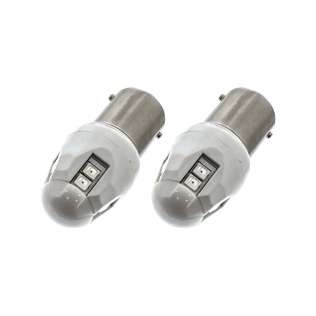 High Power 8 LED 1156 Type Bulb (Pair)-Red