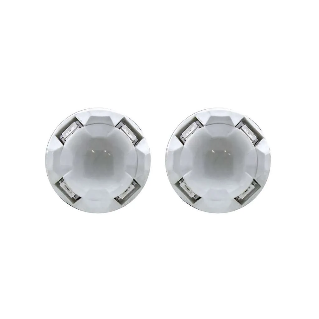 High Power 8 Led 1156 Type Bulb (Pair)-Amber (Flawed) 6 High Power 8 LED 1156 Type Bulb (Pair)-Amber