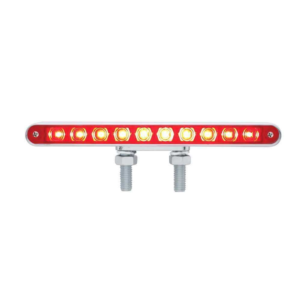 20 Led 9&Quot; Double Face Light Bar-Amber/Red Led 3 20 LED 9" Double Face Light Bar-Amber/Red LED
